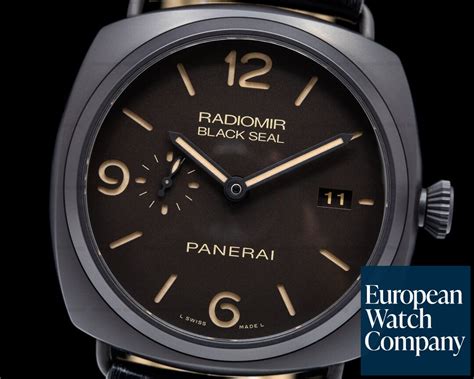 Panerai Radiomir Composite Black Seal 3 Days PAM 